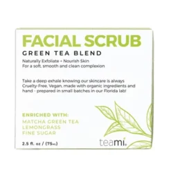Teami Green Tea Facial Scrub - 2.5oz -Pixi || Bumble and Bumble || American Crew Sales GUEST 07b8a6b0 c39d 4568 8909 0c602db6a0ff