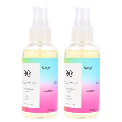 R+CO Mood Swing Straightening Spray 4.2 Oz 2 Pack 1 R+CO Mood Swing Straightening Spray 4.2 Oz 2 Pack