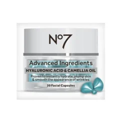 No7 Advanced Ingredients Hyaluronic Acid & Camellia Oil Facial Capsules - 30ct -Pixi || Bumble and Bumble || American Crew Sales GUEST 142ccece 0971 45a6 aafb 9fda6a12ba8b