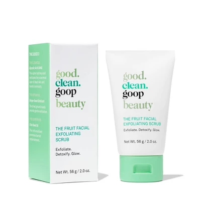 Good.clean.goop The Fruit Facial Exfoliating Scrub - 2oz 5 Good.clean.goop The Fruit Facial Exfoliating Scrub - 2oz - Image 5
