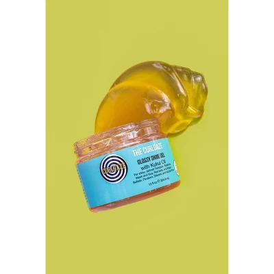 CurlDaze Shine Gel With Kukui - 12 Fl Oz 4 CurlDaze Shine Gel With Kukui - 12 Fl Oz - Image 4