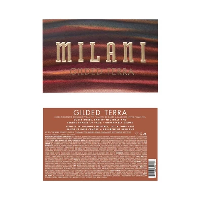 Milani Gilded Terra Eyeshadow Palette - 0.32oz 5 Milani Gilded Terra Eyeshadow Palette - 0.32oz - Image 5