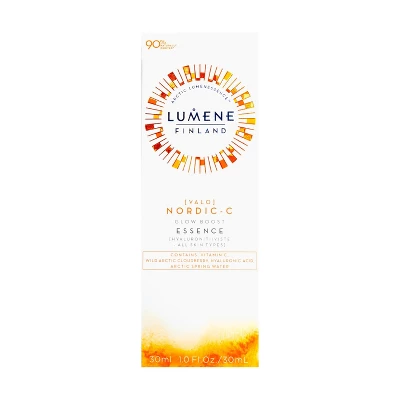Lumene Valo Glow Boost Essence Serum With Vitamin C & Hyaluronic Acid - 1 Fl Oz 2 Lumene Valo Glow Boost Essence Serum With Vitamin C & Hyaluronic Acid - 1 Fl Oz - Image 2