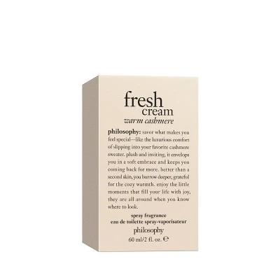 Philosophy Fresh Cream Warm Cashmere Eau De Toilette - 2 Fl Oz - Ulta Beauty 2 Philosophy Fresh Cream Warm Cashmere Eau De Toilette - 2 Fl Oz - Ulta Beauty - Image 2