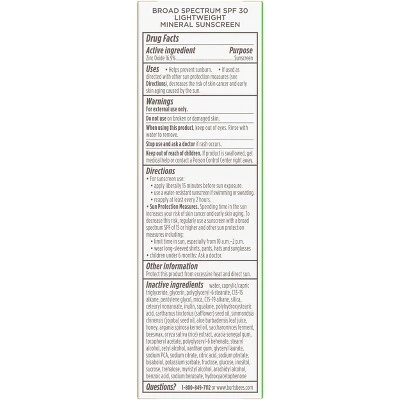 Burt's Bees Burt's Bees Sensitive Calming Day Face Moisturizer - SPF 30 - 1.8oz 5 Burt's Bees Burt's Bees Sensitive Calming Day Face Moisturizer - SPF 30 - 1.8oz - Image 5