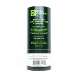 Duke Cannon Proper Cologne - Lincoln - Leather, Oakmoss, And Mandarin Scent - Cologne For Men's - 1.7 Fl. Oz