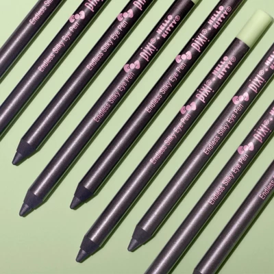 Pixi + Hello Kitty Endless Silky Waterproof Eyeliner Pen - London Fog - 0.04oz 7 Pixi + Hello Kitty Endless Silky Waterproof Eyeliner Pen - London Fog - 0.04oz - Image 7
