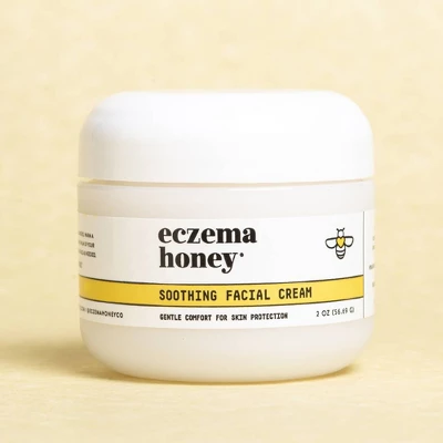 Eczema Honey Soothing Facial Cream - 2oz 2 Eczema Honey Soothing Facial Cream - 2oz - Image 2