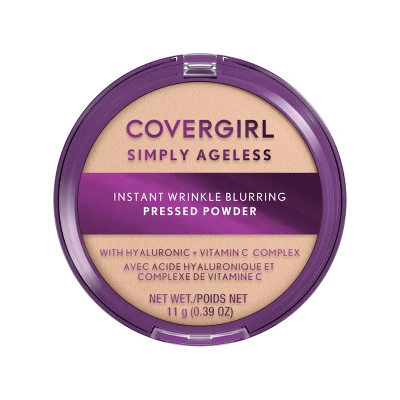 COVERGIRL Simply Ageless Instant Wrinkle Blurring Pressed Powder - 0.39oz 4 COVERGIRL Simply Ageless Instant Wrinkle Blurring Pressed Powder - 0.39oz - Image 4