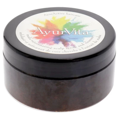 Brahmi Sensitive Scalp Scrub And Cleanser By AyurVita For Unisex - 6.7 Oz Cleanser 1 Brahmi Sensitive Scalp Scrub And Cleanser By AyurVita For Unisex - 6.7 Oz Cleanser