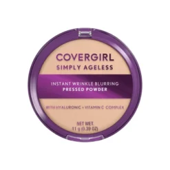 COVERGIRL Simply Ageless Instant Wrinkle Blurring Pressed Powder - 0.39oz 24 COVERGIRL Simply Ageless Instant Wrinkle Blurring Pressed Powder - 0.39oz -Pixi || Bumble and Bumble || American Crew Sales GUEST b29706a7 5c8f 4b0c bb37 d45ff69297f5