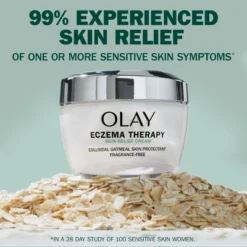 Olay Sensitive Eczema Therapy Skin Relief Face Moisturizer Cream With Colloidal Oatmeal - Fragrance Free - 1.7oz -Pixi || Bumble and Bumble || American Crew Sales GUEST b325e2d5 21bb 4f17 8967 2f58baa07394