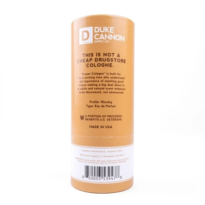 Duke Cannon Proper Cologne - Sawtooth - Aromatic, Amber, And Cedar Scent - Cologne For Men's - 1.7 Fl. Oz 3 Duke Cannon Proper Cologne - Sawtooth - Aromatic, Amber, And Cedar Scent - Cologne For Men's - 1.7 Fl. Oz - Image 3