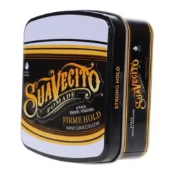 Suavecito Firme Strong Hold Pomade Travel Tin 4 Oz