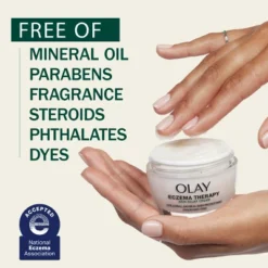 Olay Sensitive Eczema Therapy Skin Relief Face Moisturizer Cream With Colloidal Oatmeal - Fragrance Free - 1.7oz -Pixi || Bumble and Bumble || American Crew Sales GUEST d32944cd b8a8 4c7d a367 056e03bbc231