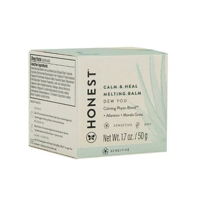 Honest Beauty Calm & Heal Melting Balm With Hyaluronic Acid For Dry Skin - 1.7oz 5 Honest Beauty Calm & Heal Melting Balm With Hyaluronic Acid For Dry Skin - 1.7oz - Image 5